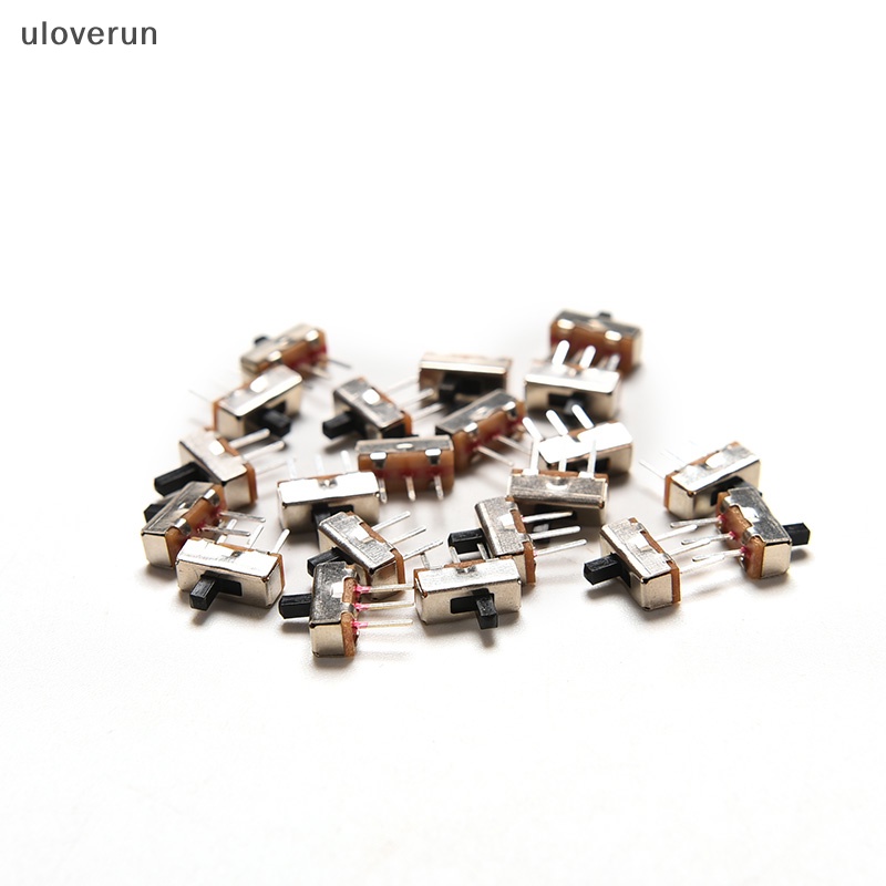 Set 20 Công Tắc Trượt 2 Vị Trí 3 Chấu SS12D00G4 SPDT 1P2T