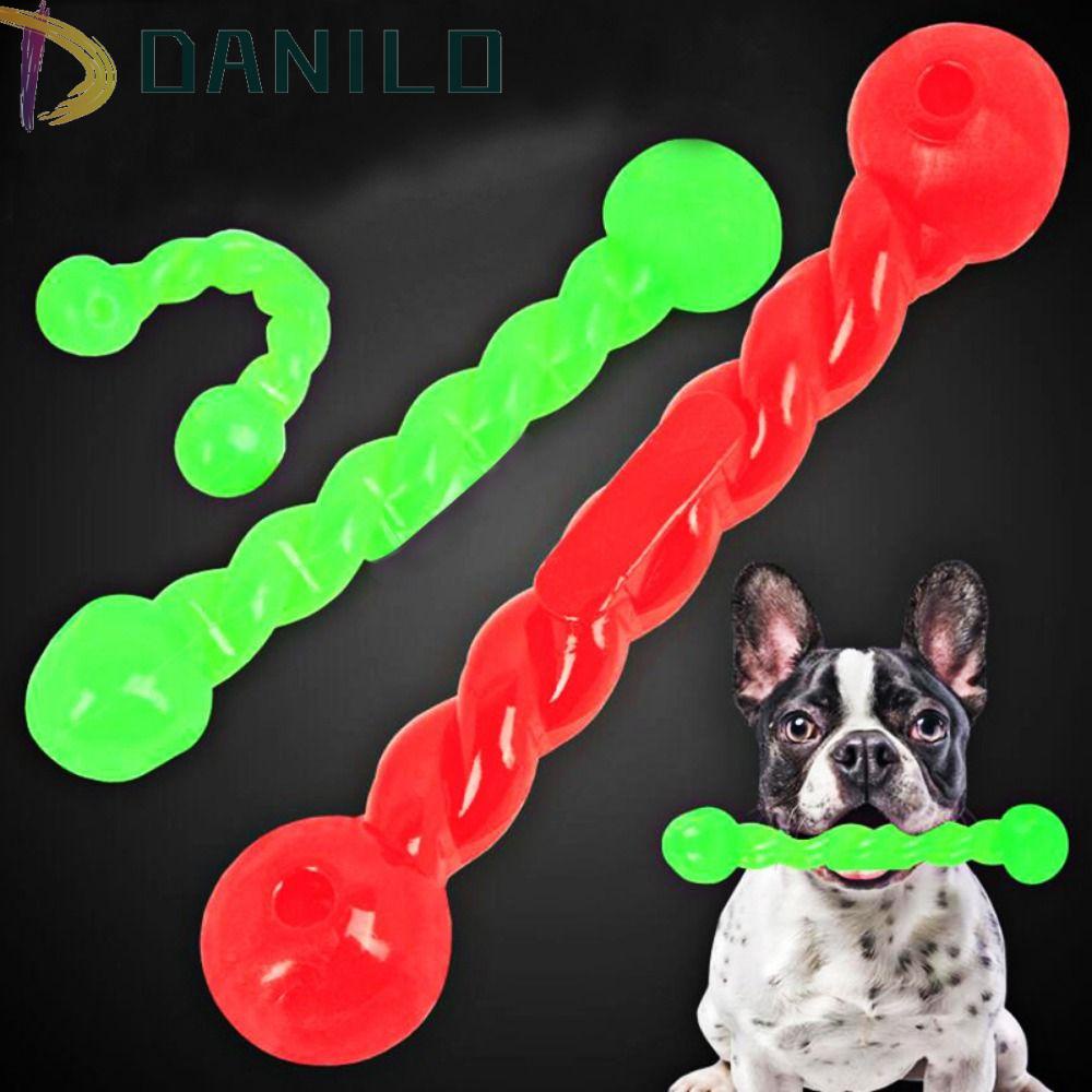 1 Que Cao Su Đồ Chơi Chống Mài Mòn Cho Chó Cưng