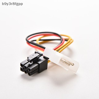 {B9y3r8fgpp} Bộ chuyển đổi cáp kết nối nguồn card đồ họa PCI-E single4-Pin đến 6 chân mới {Shopee-5077VN}