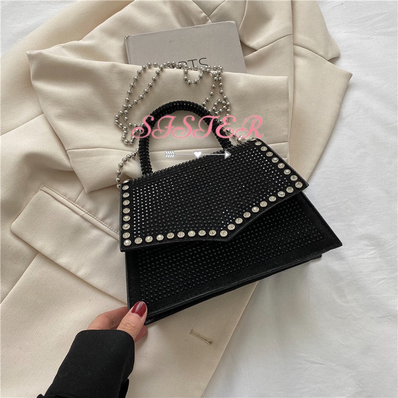 SISTER túi nữ túi đi tiệc túi xách túi totetúi nữ đeo chéo Túi Xách Đeo Chéo Nữ L21T0VM