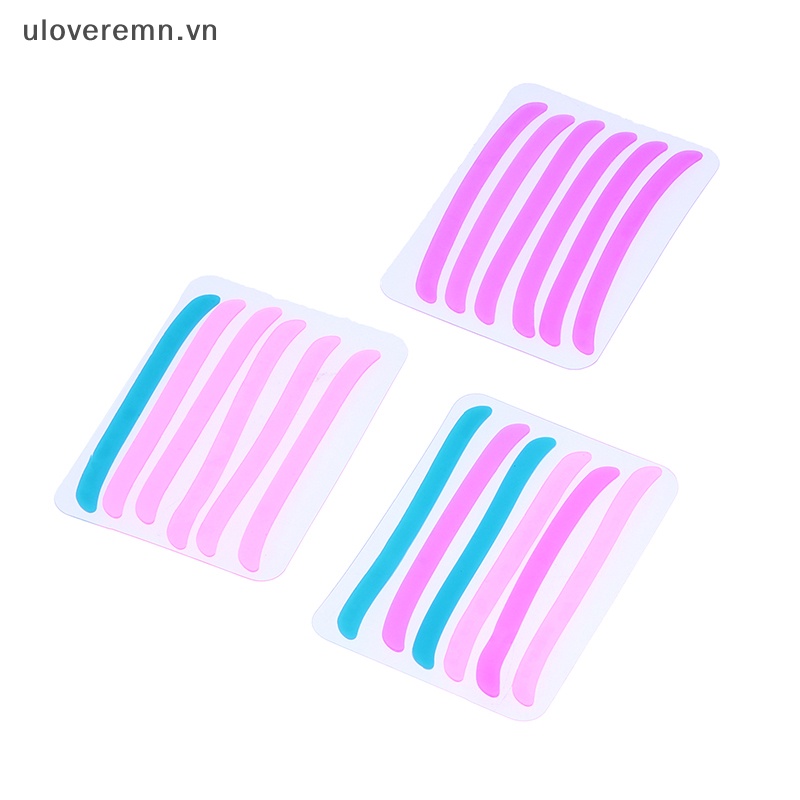 Bộ 3 Cặp Đệm Uốn Cong Lông Mi Giả