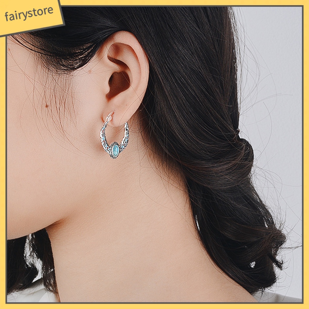 1 Đôi Bông Tai Dáng Dài Thiết Kế Tinh Tế Thời Trang Dự Tiệc Cho Nữ