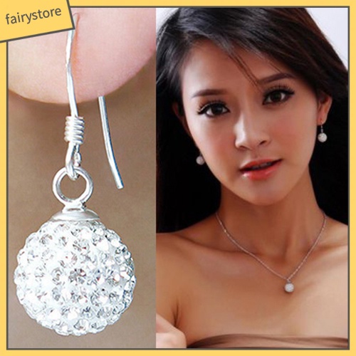 Bông Tai Mạ Bạc Mềm Mại Thời Trang Dành Cho Nữ