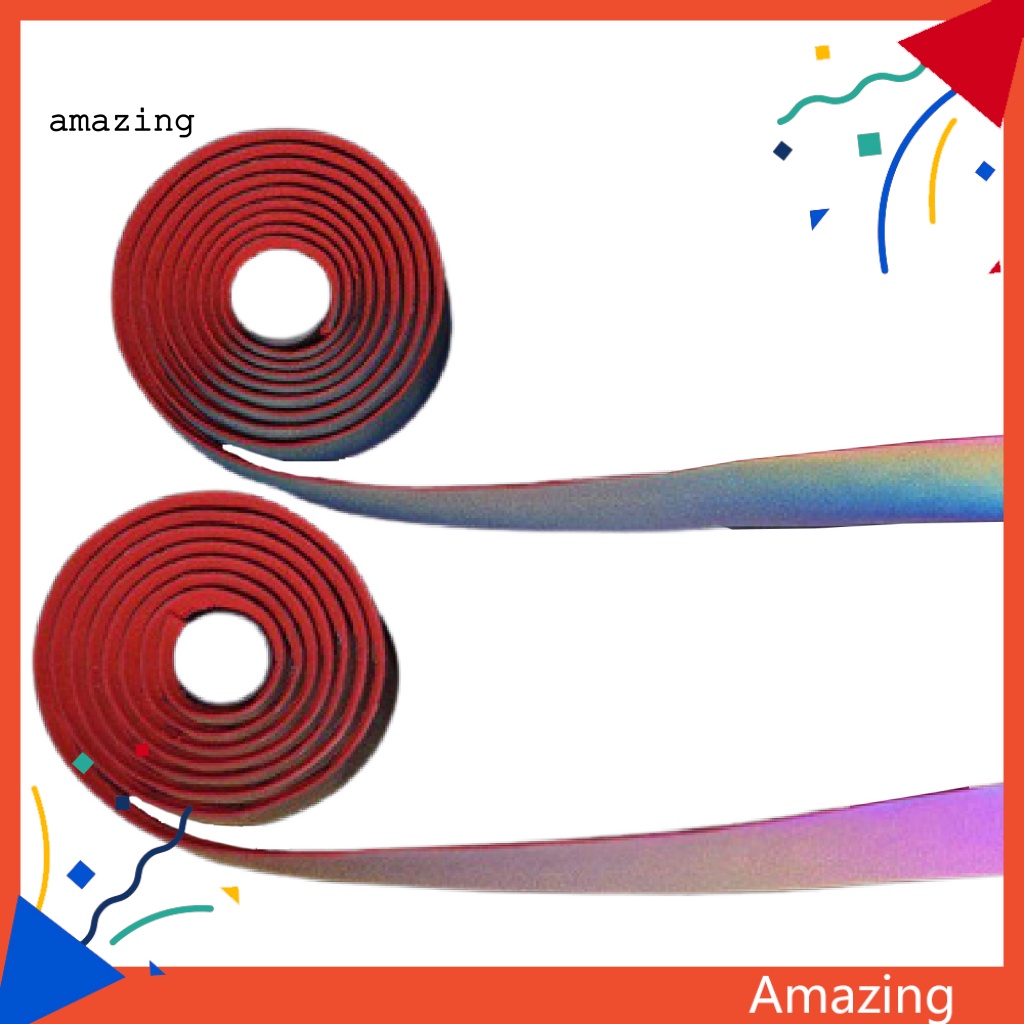 Bộ 2 Dây Đeo Tay Lái Xe Đạp Bằng Da Giả Màu Gradient