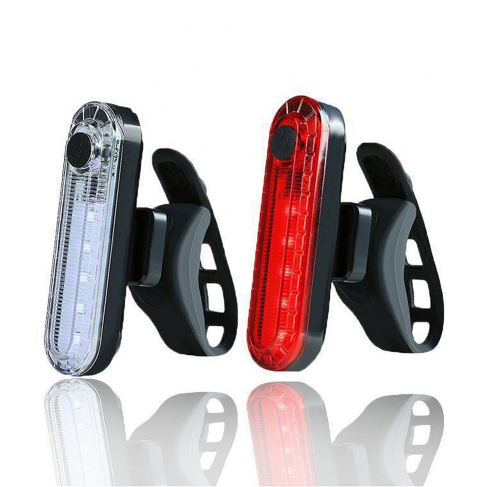 Đèn LED Gắn Đuôi Xe Đạp Có Thể Sạc Lại Bằng Cổng USB Chống Thấm Nước