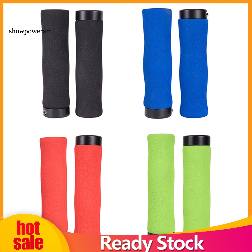 1 Cặp Bọc Tay Lái Xe Đạp Hấp Thụ Sốc &amp; Trượt Thông Dụng