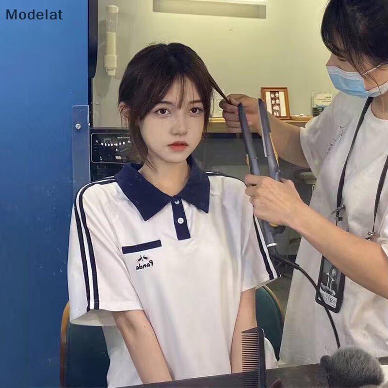 Set Áo Thun Ngắn Tay Và Quần Short Thể Thao Thời Trang Năng Động