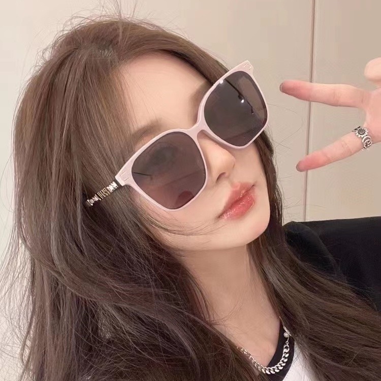 Kính Mát Gọng Vuông Kim Loại Thời Trang Cho Nam Nữ