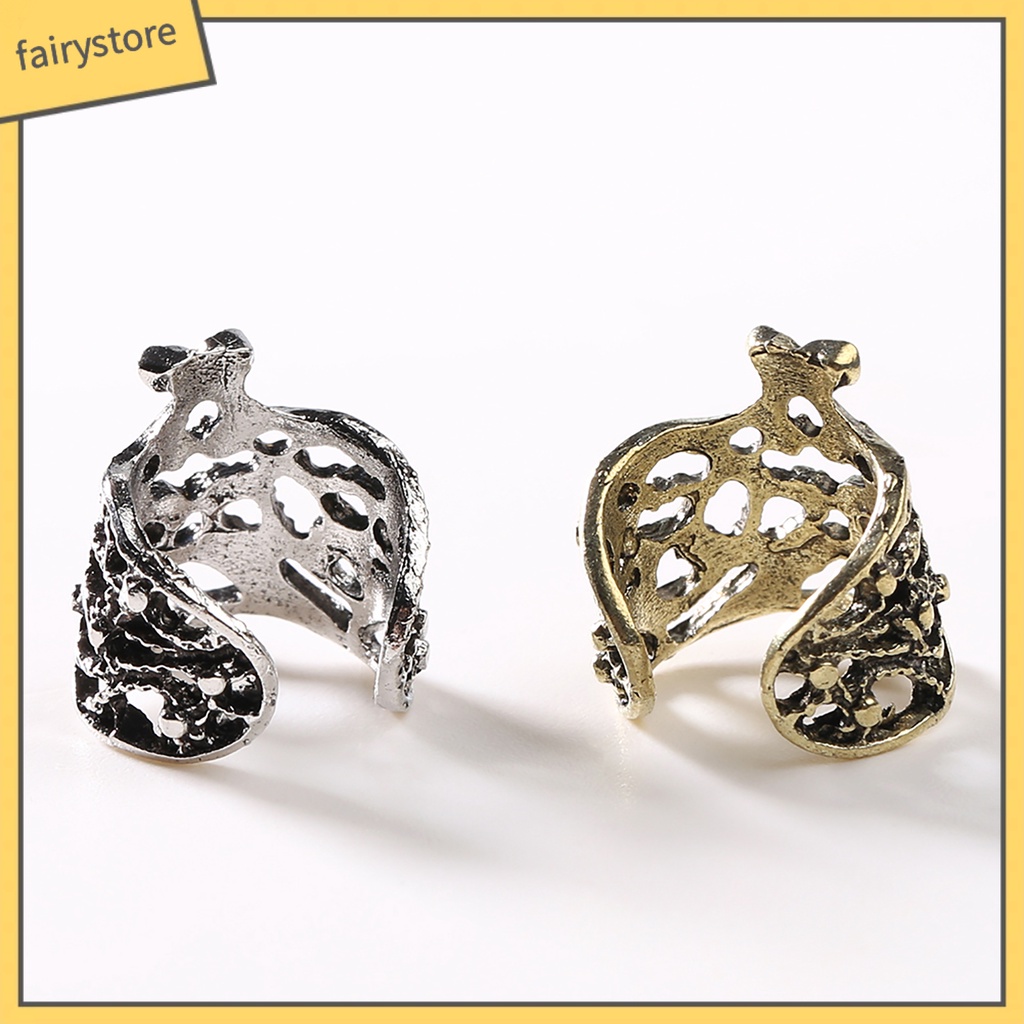 1 Khuyên Kẹp Vành Tai Phong Cách Punk Cổ Điển Dành Cho Nữ