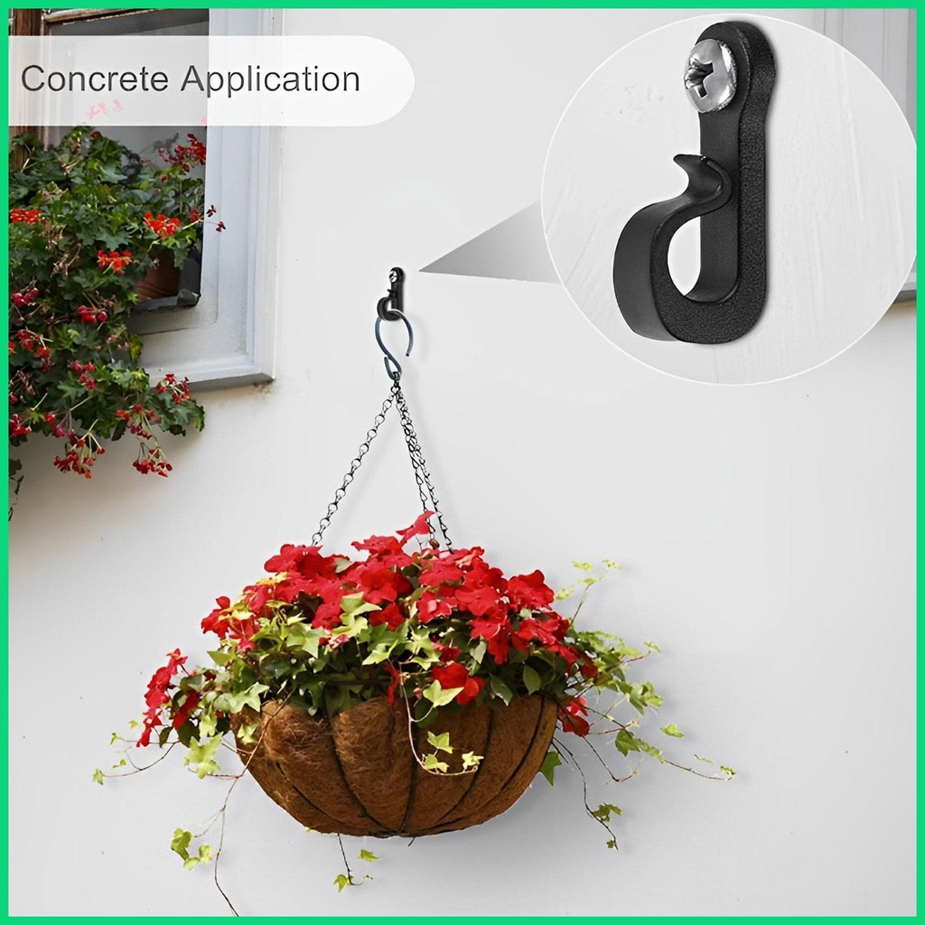 Set 20 Móc Vít Chữ Q Cố Định Đèn Sân Vườn Chuyên Dụng Cho jiwvn