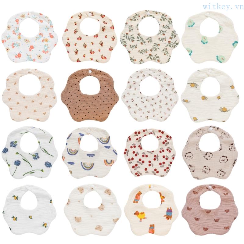 Yếm Vải Cotton In Hoa 1 Bước Thoải Mái Thân Thiện Với Da