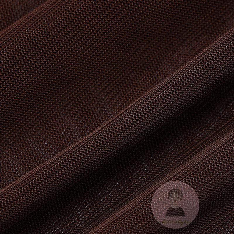 Áo Thun Tay Ngắn Cổ Tròn In Chữ Phối Lưới Thời Trang Cho Nữ