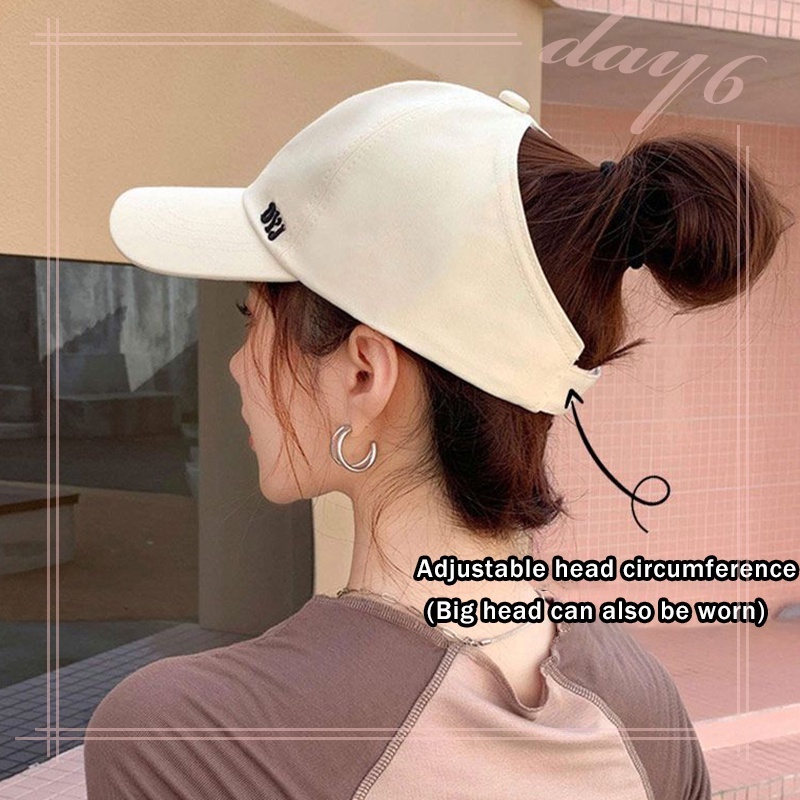 Mũ Lưỡi Trai Hở Chóp Mềm Mại Chống Nắng Đa Năng Thời Trang Cho Nữ