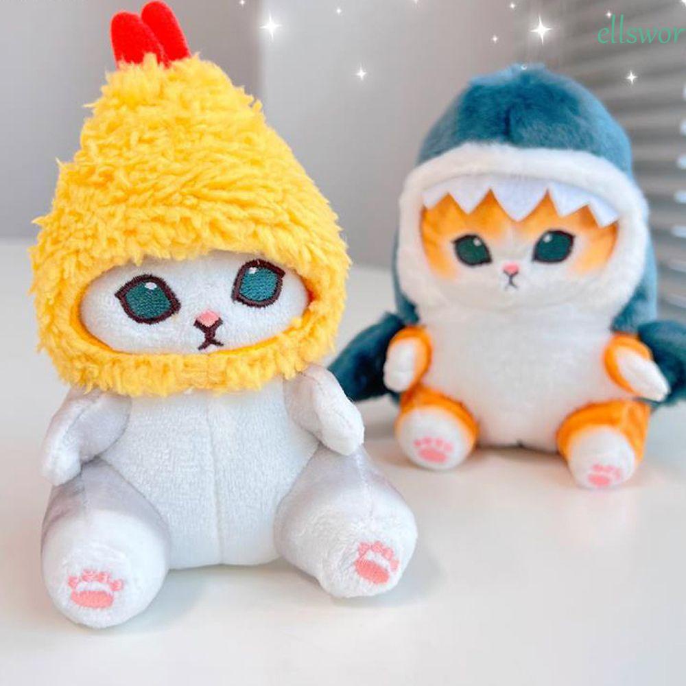 Móc Khóa Hình Cá Mập Nhồi Bông Dễ Thương