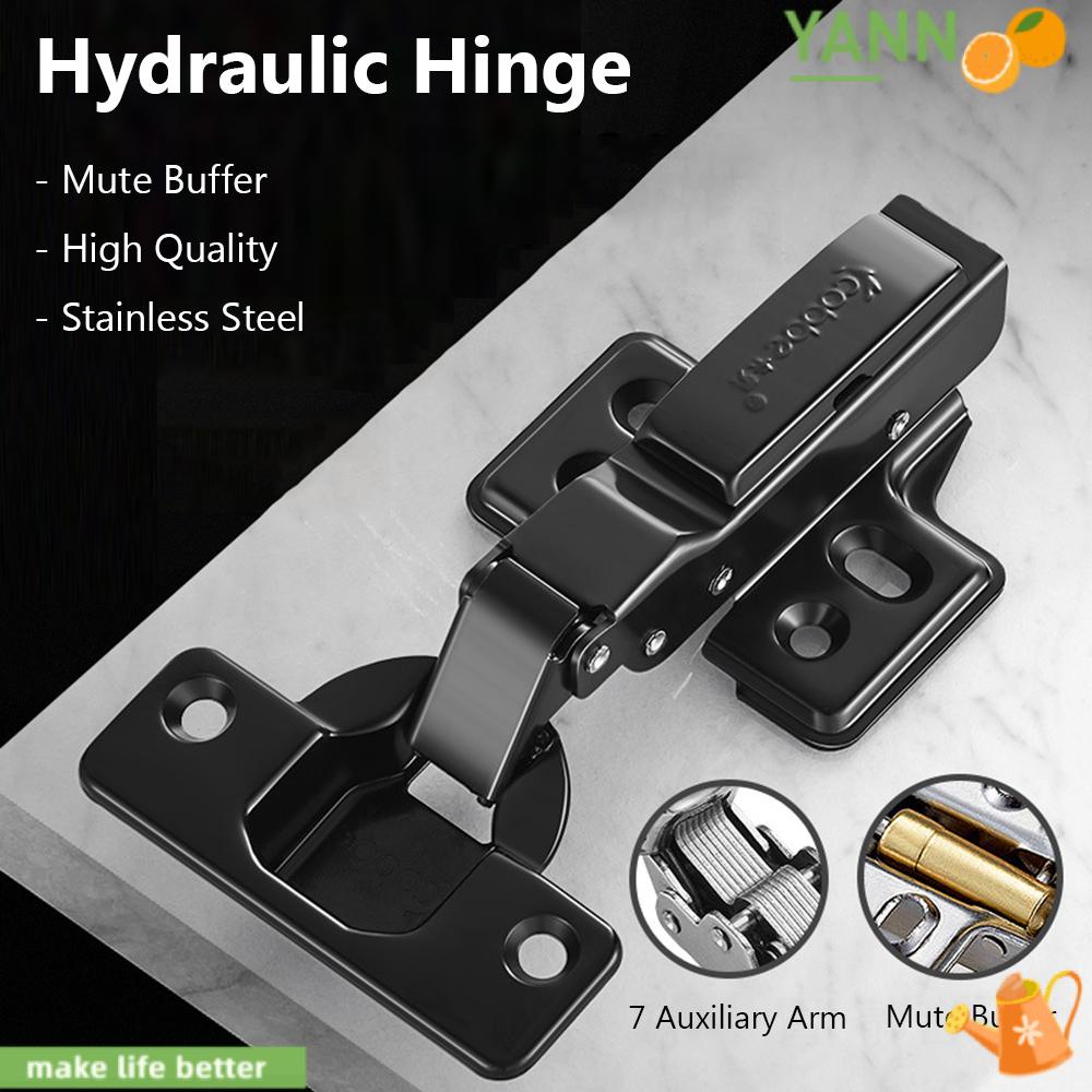 1 Bản Lề Đóng Cửa Tủ Chén / Nội Thất Chất Liệu Inox Mềm