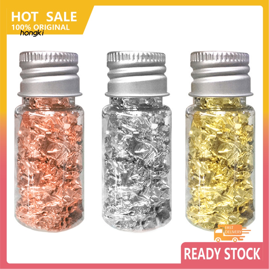 Giấy Foil Dán Móng Nghệ Thuật 3 Tông Màu Sắc Tùy Chọn Chống Phai Màu Đa Năng Cho Nữ