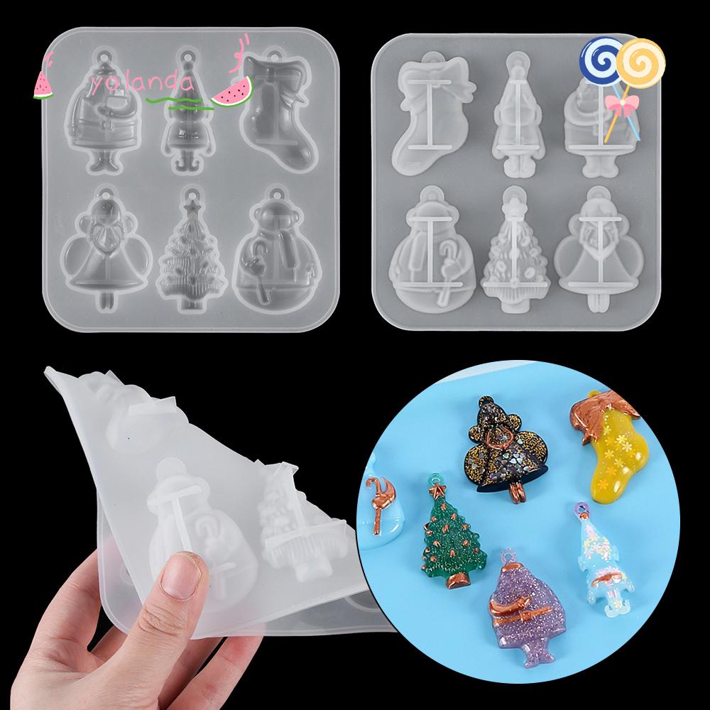 Khuôn Silicone Tạo Hình Làm Mặt Trang Sức DIY