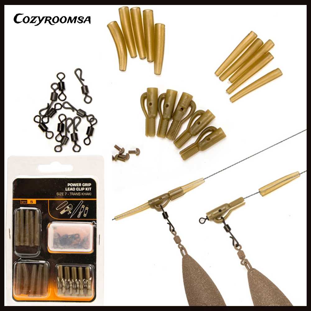 Set 30 Ống Cao Su Mềm Có Khớp Khuyên Cho Câu Cá