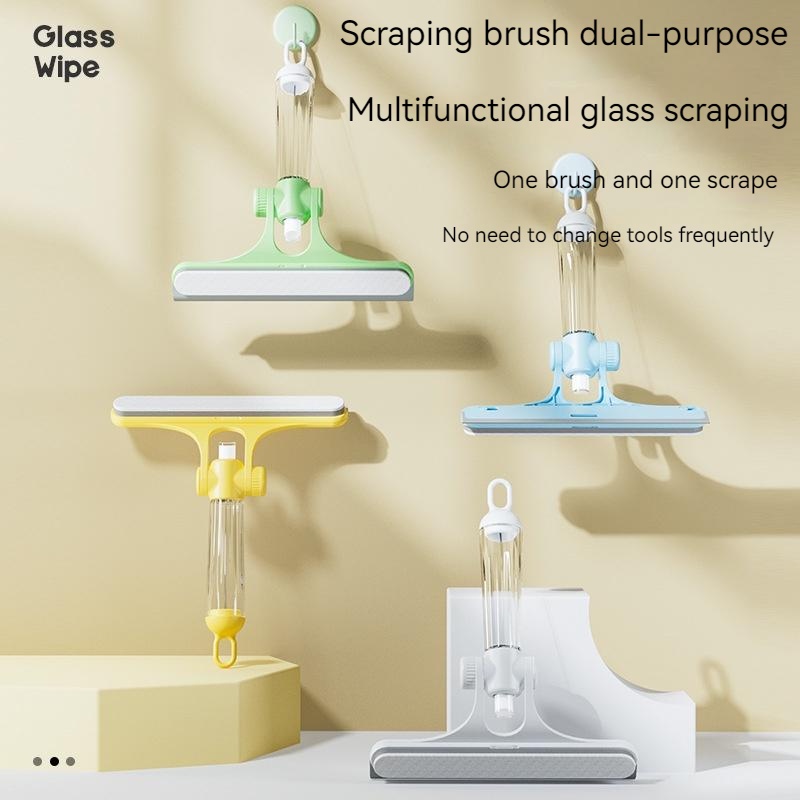 Dụng Cụ Lau Cửa Kính 4 Trong 1 Tiện Lợi | Cần Gạt Nước Cửa Sổ Đa Năng Tiện Dụng | Cần Gạt Nước Chuyên Dụng Dành Cho Xe Hơi