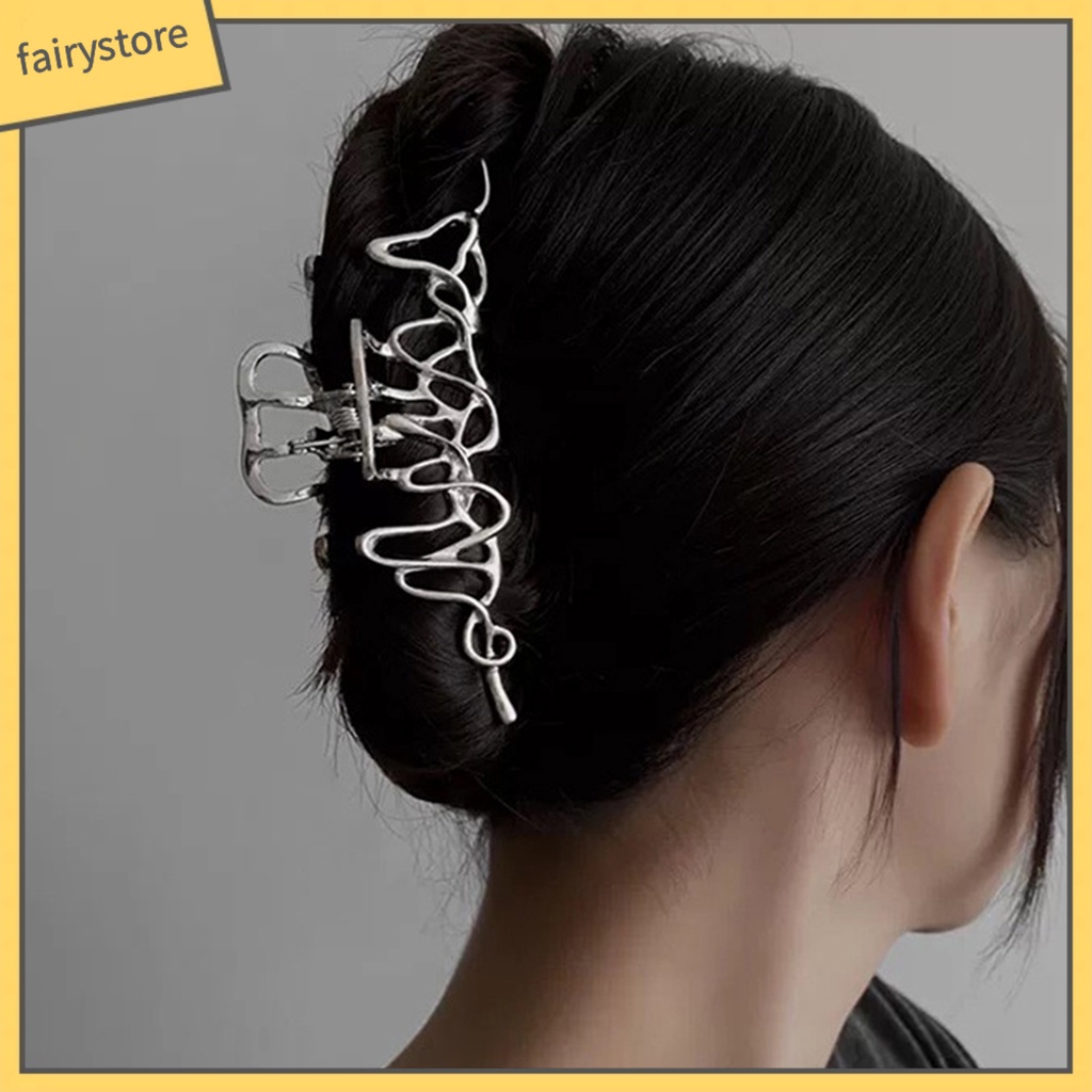 Kẹp Tóc Hình Đĩa Mạ Điện Sáng Tạo Cho Nữ