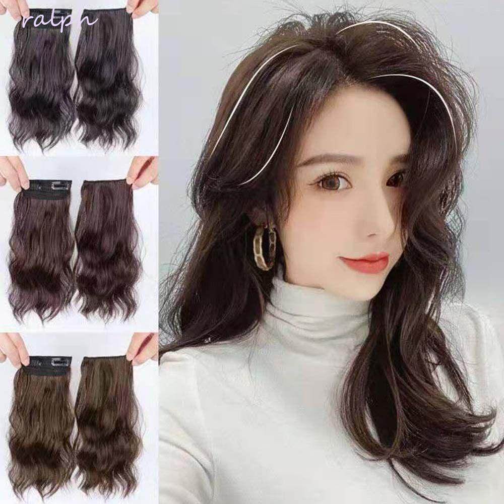 Đệm Gắn Tóc Giả Dày Và Cong Bằng Sợi Tổng Hợp Thời Trang