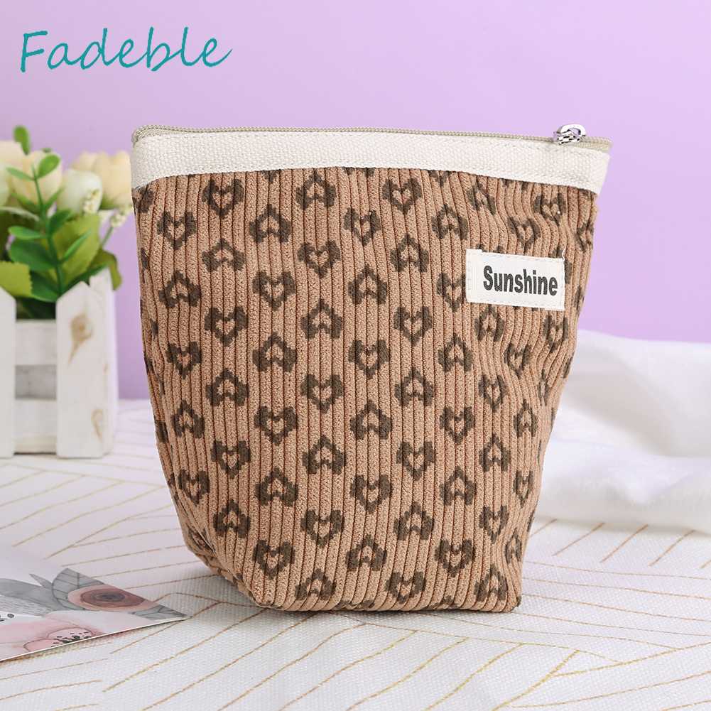 Túi Nhung Đựng Cọ Trang Điểm Gọn Nhẹ Cho Nữ