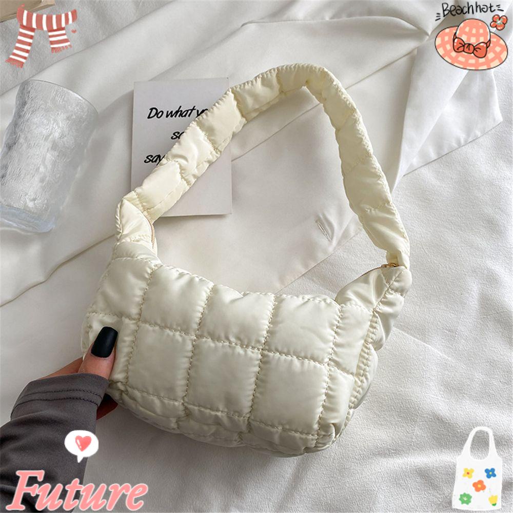 Túi Đeo Vai Cỡ Lớn Siêu Nhẹ In Họa Tiết Kẻ Ô Thời Trang Cho Nữ