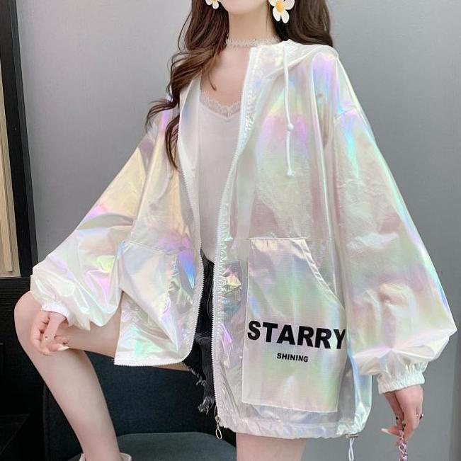 Áo Khoác Cardigan Mỏng Chống Nắng Dáng Rộng Phong Cách Phương Tây Thời Trang Mùa Hè Cho Nữ