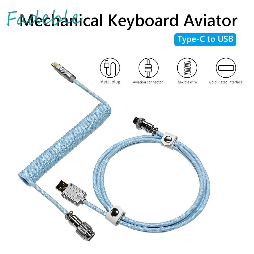 Dây Cáp Truyền Dữ Liệu Loại C Sang USB Chuyên Dụng Cho Bàn Phím Cơ