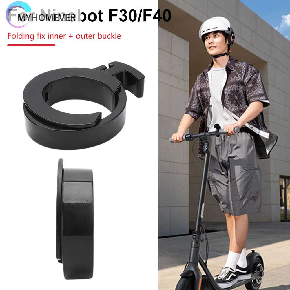 Vòng Khóa Ống Phía Trước Có Thể Gập Lại Cho Xe Điện Ninebot F30 F40