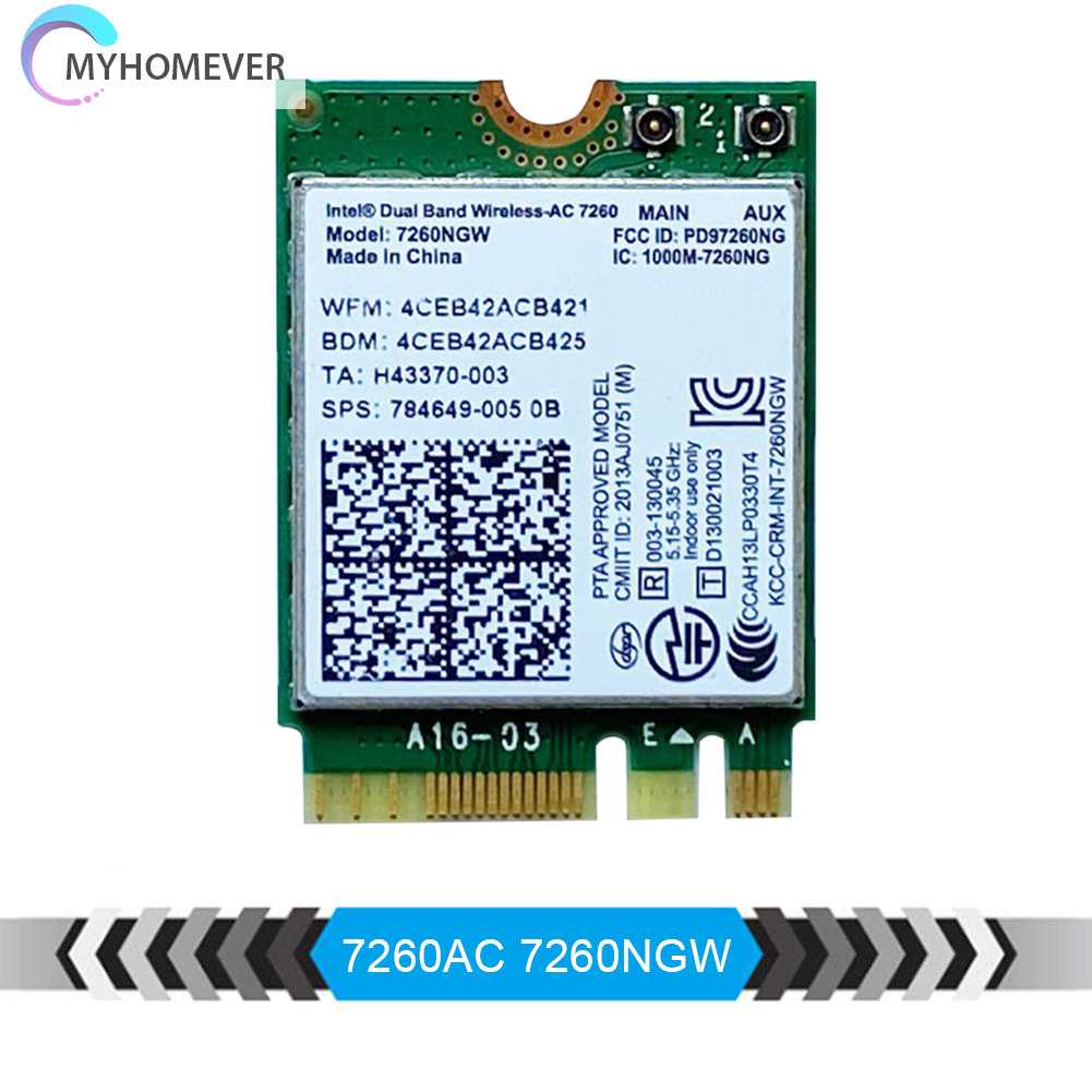 Thẻ Mạng Không Dây Bluetooth 1200M NGFF M.2 2.4G 5G