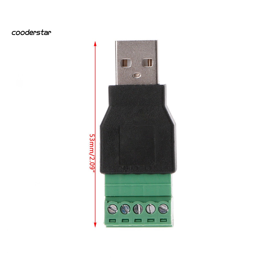 Đầu Nối Chuyển Đổi USB 2.0 Type A Female / Male Sang 5P