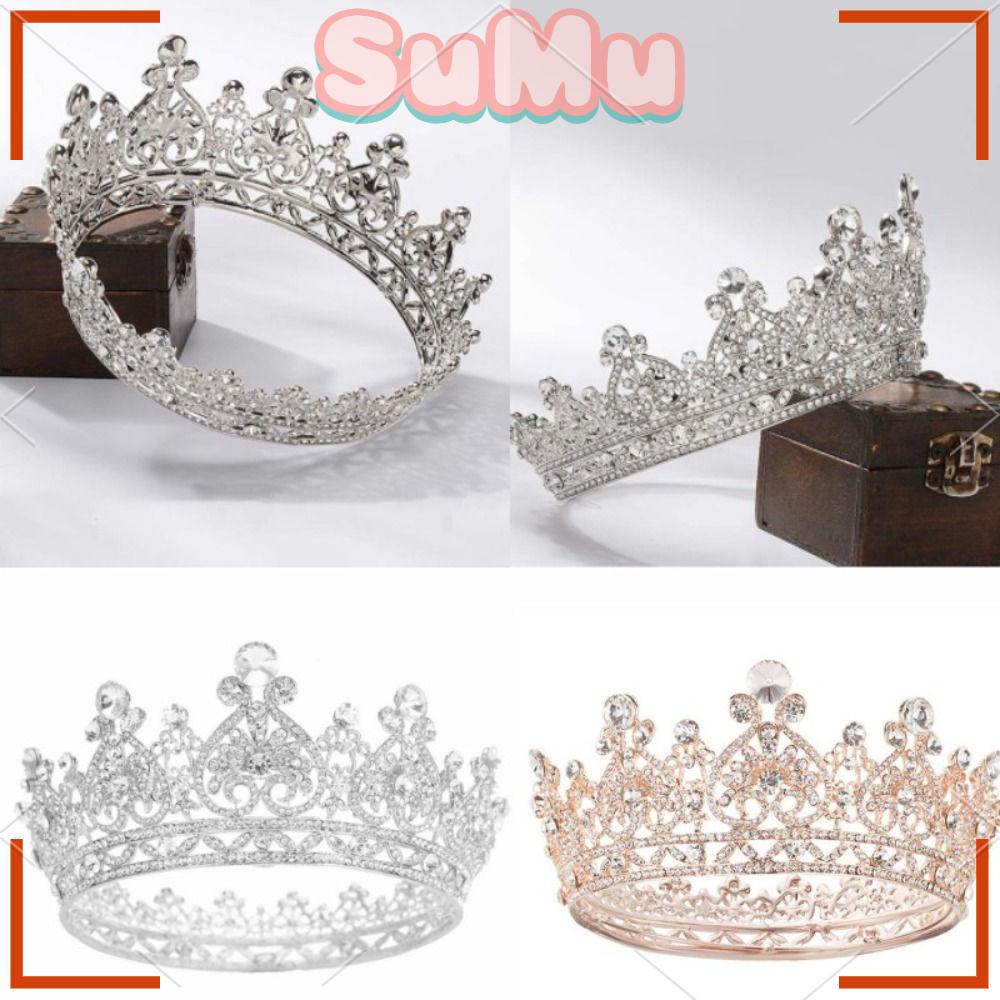 Vương Miện Đội Đầu Cô Dâu SUMU|Băng Đô Cài Tóc Xinh Xắn Thời Trang