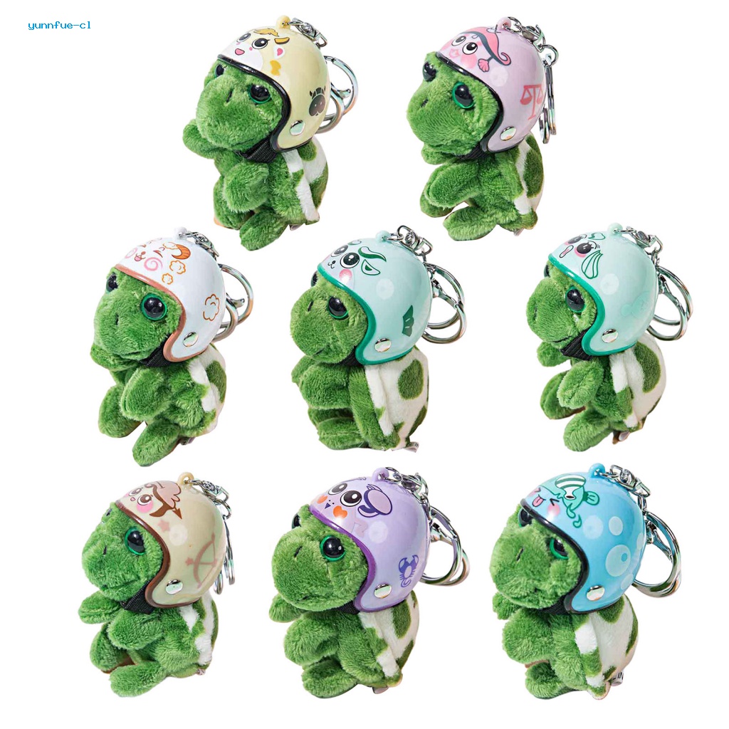 Móc Khóa Hình Rùa Hoạt Hình Nhồi Bông Siêu Nhẹ Đáng Yêu