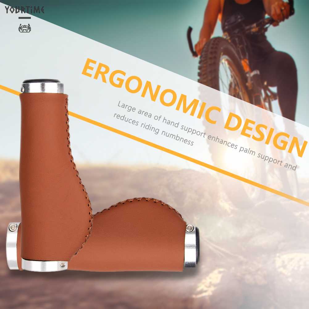 1 Cặp Vỏ Bọc Tay Lái Xe Đạp MTB Chống Trượt 22.2mm