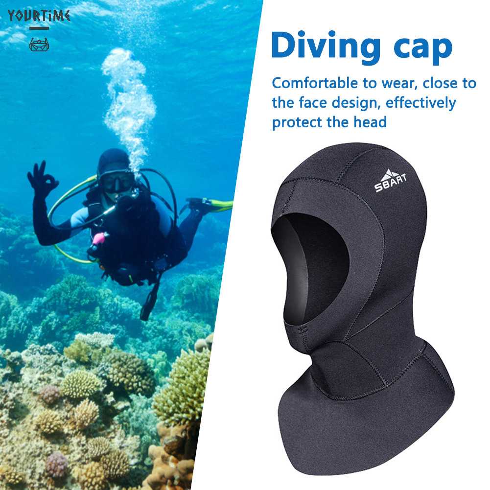 Mũ Bơi Bằng Cao Su Gọn Nhẹ Chống Lạnh Mau Khô Cho Nam Nữ