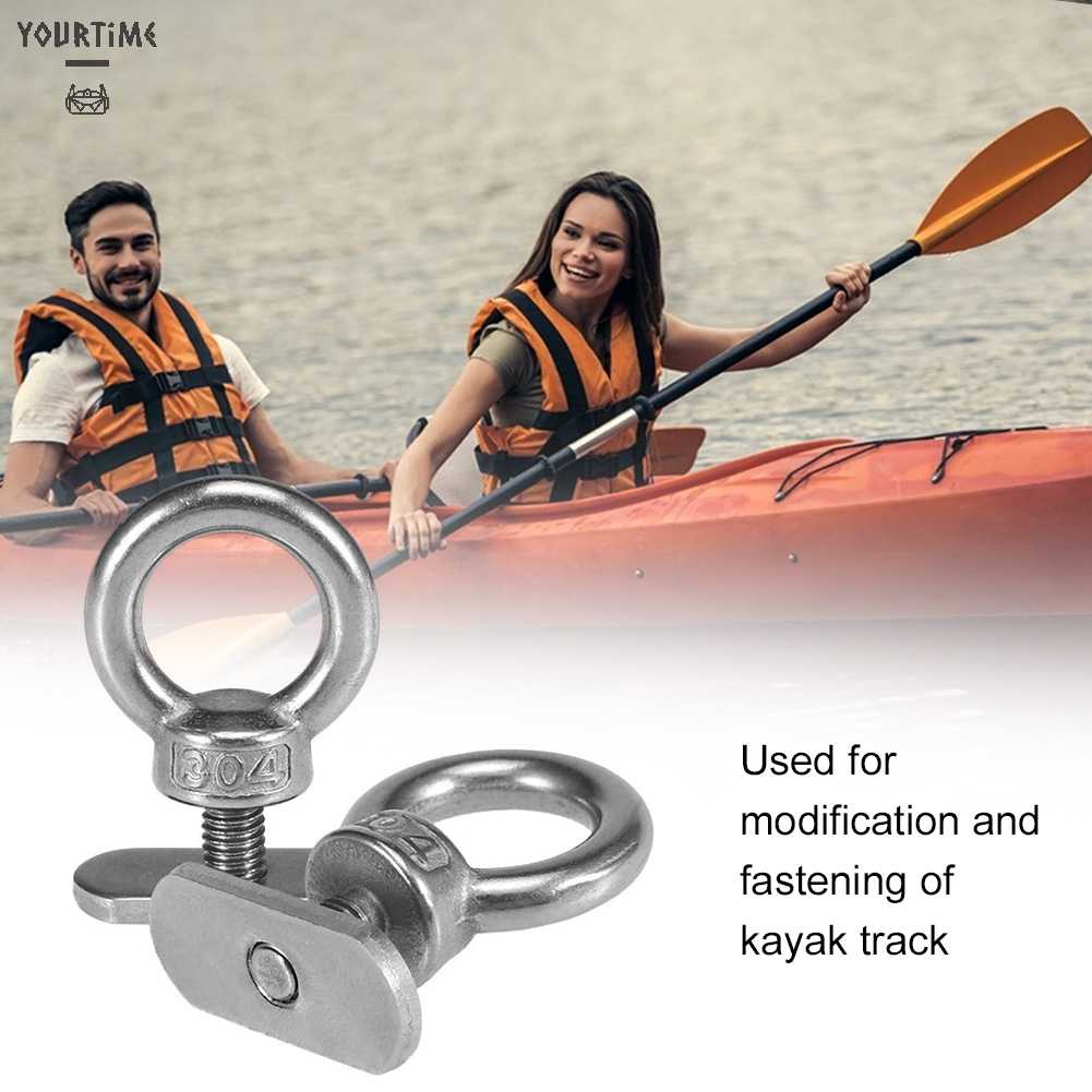 Set 2 Ốc Vít Phụ Kiện Cho Thuyền Kayak Bằng Thép Không Gỉ