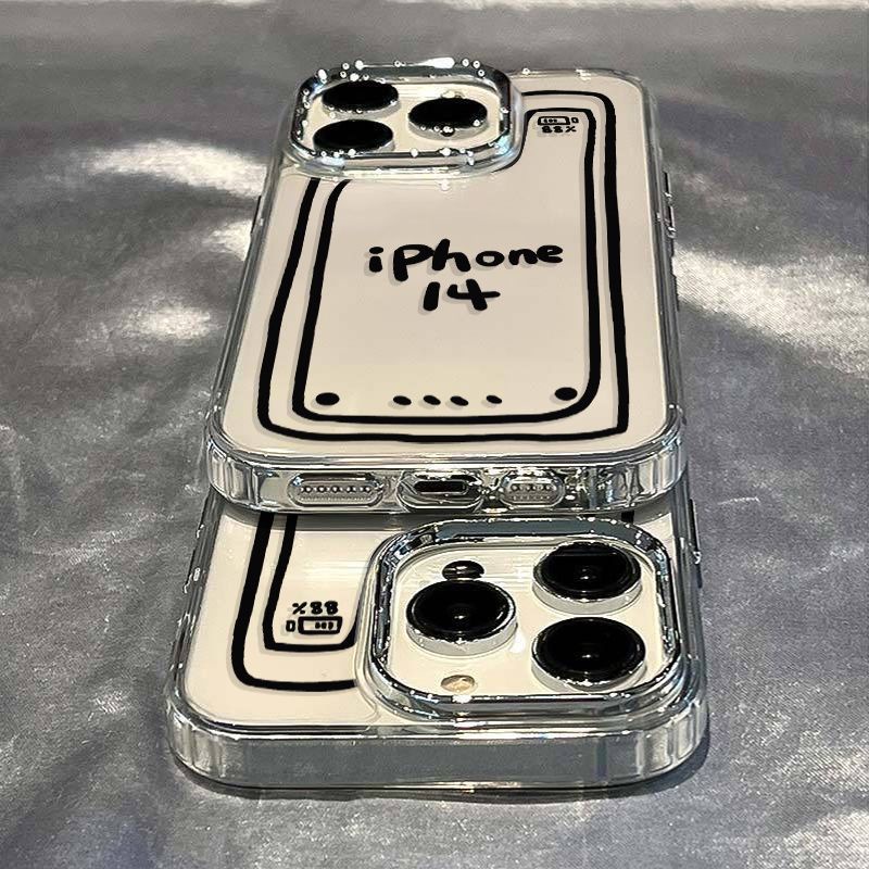 ✅Ốp Điện Thoại Mềm Chống Sốc Họa Tiết Cá Heo Hoạt Hình Cho Iphone 1 14pro 1113 7Plus 6ZZ5 1113