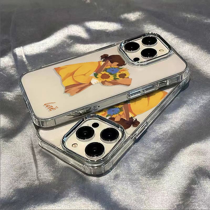 ✅Ốp Điện Thoại Mềm Chống Sốc Kiểu Dáng Đơn Giản Cho Iphone 13max 1114pro Plusiphone127In Style 8 Flowers UGY0