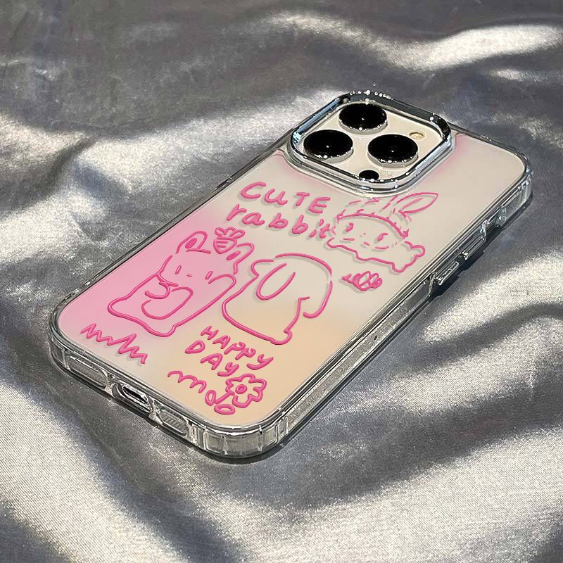 ✅Ốp Điện Thoại Dẻo Họa Tiết Chú Thỏ Nhảy Múa Dễ Thương Chống Sốc Cho iPhone12plus TA3Z max7811 13 14pro