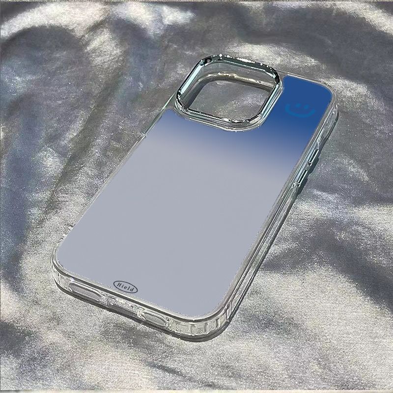 ✅Ốp Điện Thoại Mềm Chống Sốc Họa Tiết Mặt Cười Màu Gradient Cho Iphone 14pro 12 7 11 plus 138 Y7WX