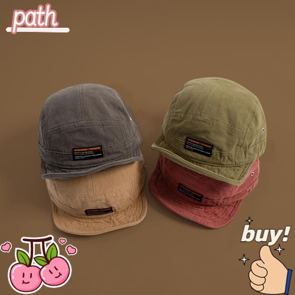 Mũ Lưỡi Trai Vành Ngắn Điều Chỉnh Được Phong Cách Retro Cho Nam Nữ