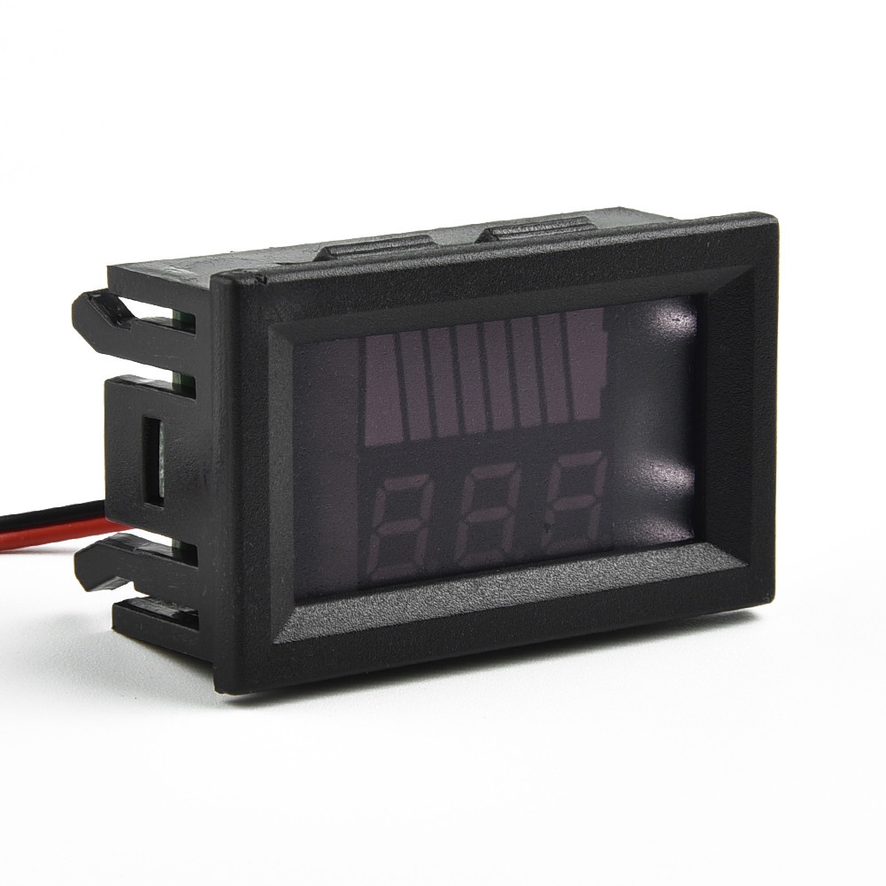 Vôn Kế Kỹ Thuật Số 12V-60V Chuyên Dụng Cho Xe Hơi / Xe Máy