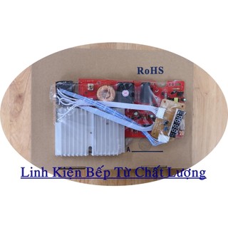 Bo mạch bếp từ đa năng mạch đỏ, 5 phím cảm ứng công suất cao mới.
