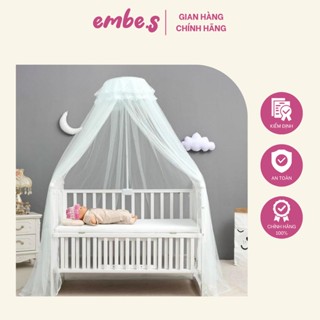 Bộ Mùng, Màn Kèm Khung Treo Nôi Cũi AOTGSSE Giúp Chống Muỗi Bảo Vệ Giấc Ngủ Cho Bé embe.s