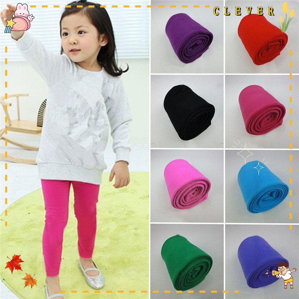 Quần Legging Nhung Giữ Ấm Mùa Đông Dành Cho Bé Gái