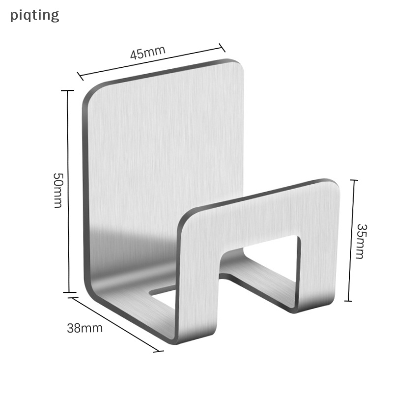Set 1 / 2 Giá Treo Mút Rửa Chén Bằng Thép Không Gỉ Tự Dính Tiện Dụng Cho Nhà Bếp
