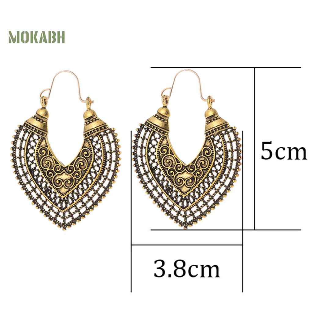 Bông Tai Bằng Hợp Kim Phong Cách Bohemian Thời Trang Cho Nữ