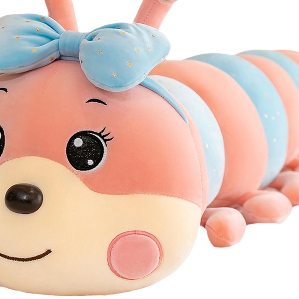 Gối Nhồi Bông Hình Sâu Bướm Mềm Mại Dành Cho Trẻ