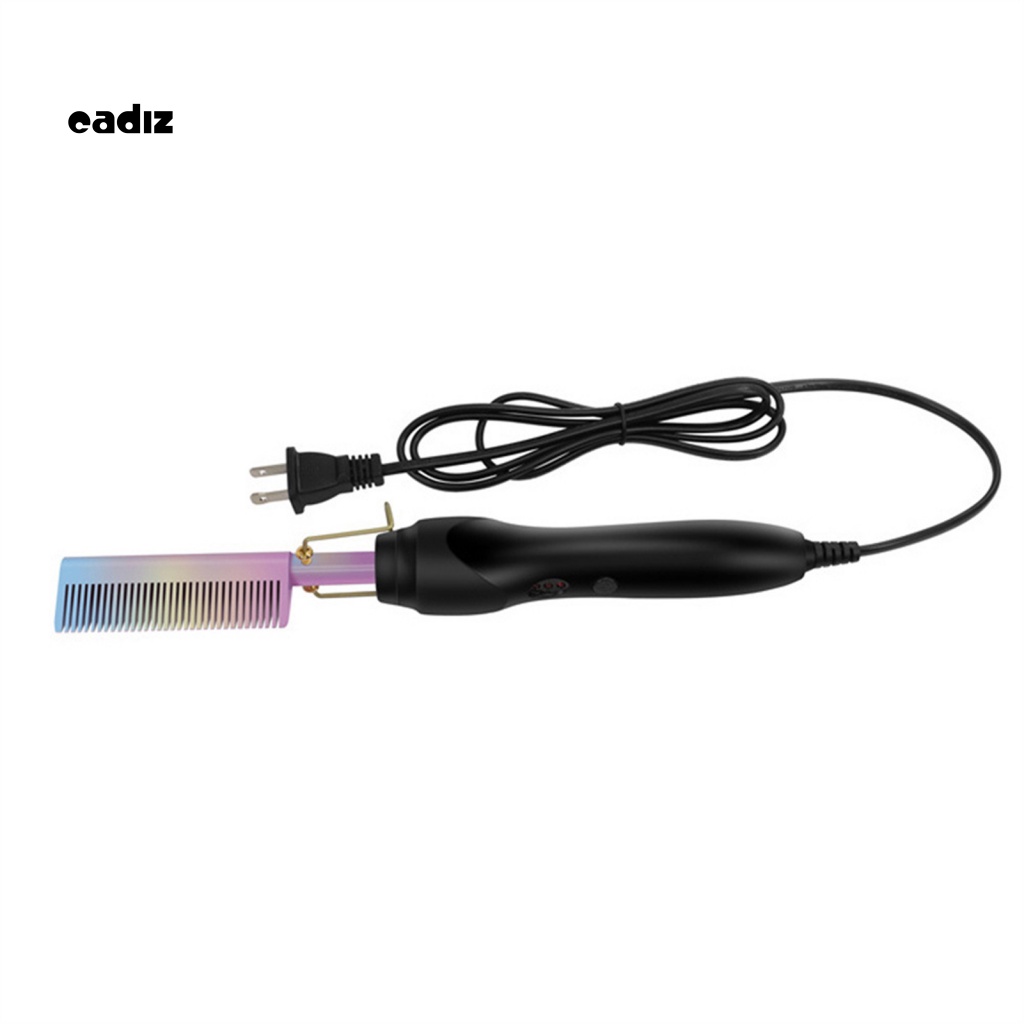 Lược Điện Chải Thẳng Tóc Đa Năng Bằng Hợp Kim Dễ Sử Dụng Cho Nữ